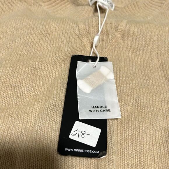 NWT Minnie Rose Cashmere Sport Crew - Picture 3 of 4